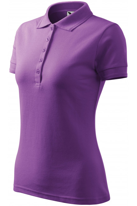 Lacná dámska elegantná polokošeľa, fialová, lacné dámske tričká