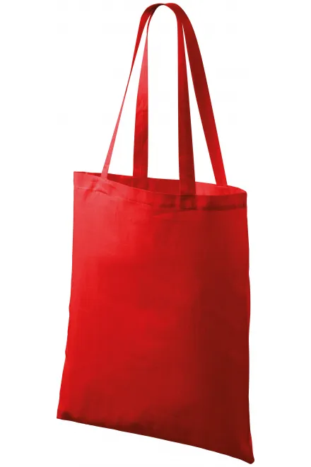 Lacná nákupná taška malá, červená
