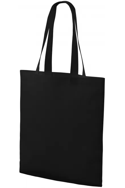 Lacná nákupná taška stredne veľká, čierna