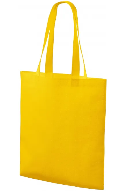 Lacná nákupná taška stredne veľká, žltá