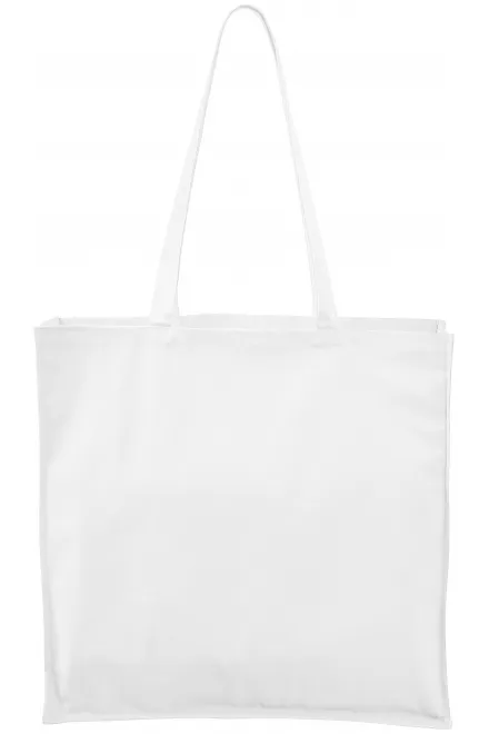 Lacná nákupná taška veľká, biela