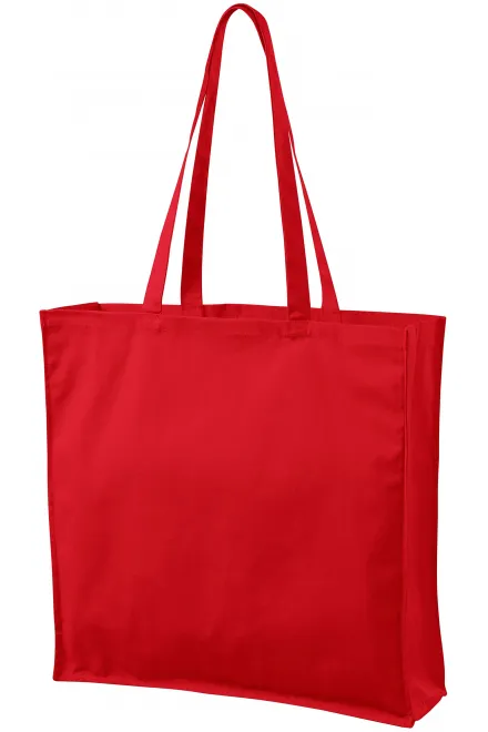 Lacná nákupná taška veľká, červená