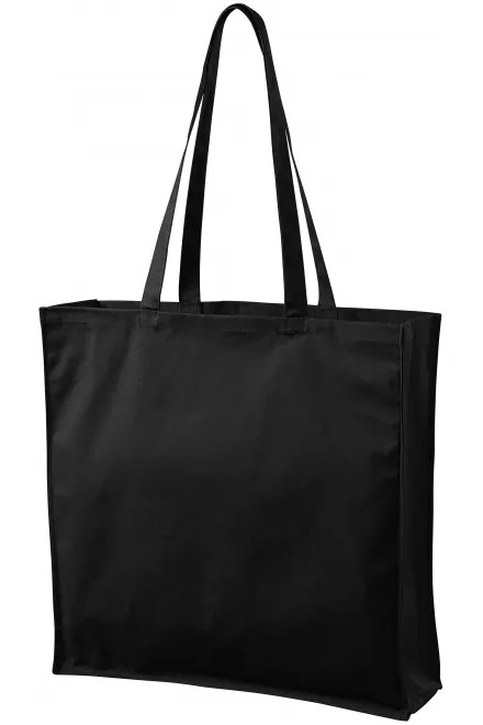 Lacná nákupná taška veľká, čierna