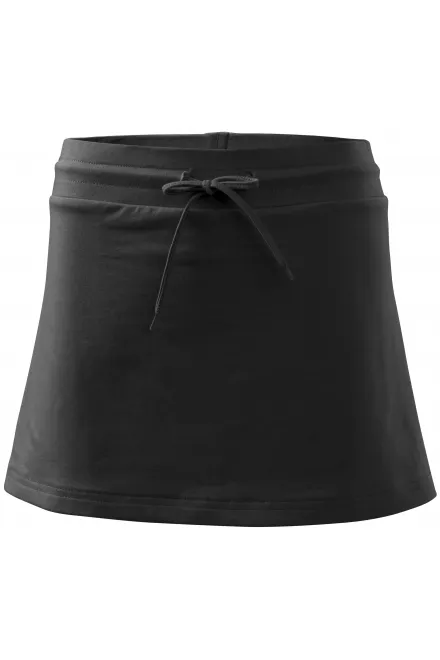 Lacná sukňa dámska, čierna