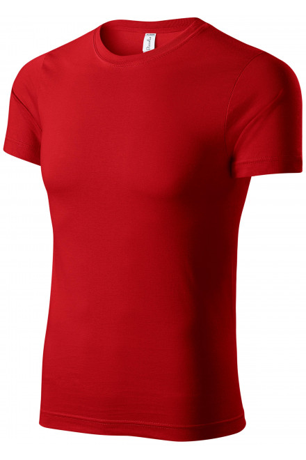 Lacné detské ľahké tričko, červená