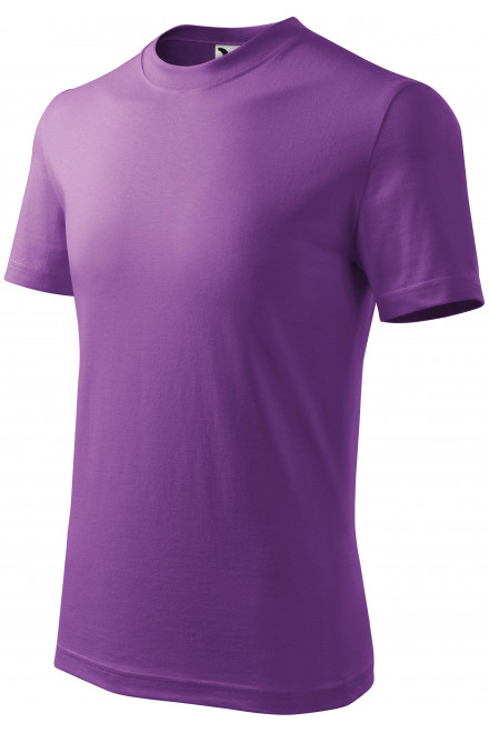 Lacné detské tričko jednoduché, fialová, lacné detské tričká