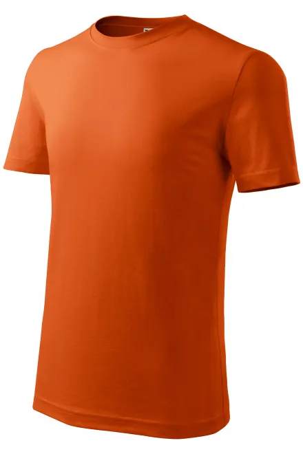 Lacné detské tričko klasické, oranžová