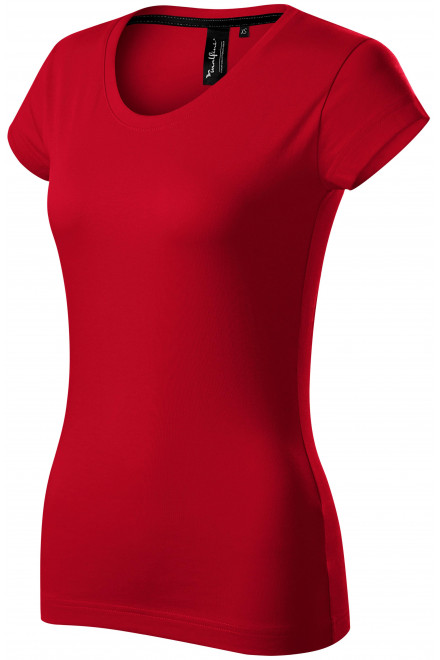 Lacné exkluzívne dámske tričko, formula červená, lacné bavlnené tričká
