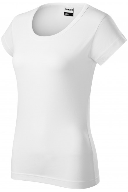 Lacné odolné dámske tričko, biela, lacné odolné tričká