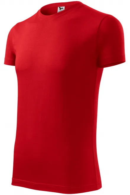 Lacné pánske módne tričko, červená