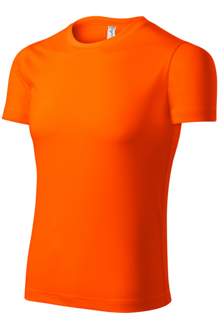 Lacné Športové tričko unisex, neónová oranžová
