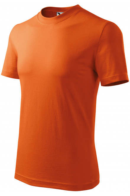 Lacné tričko hrubé, oranžová