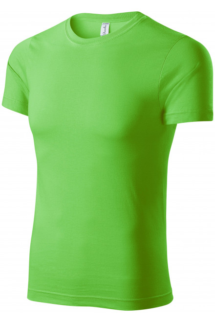 Lacné tričko ľahké s krátkym rukávom, jablkovo zelená