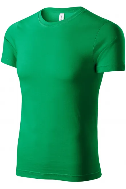 Lacné tričko ľahké s krátkym rukávom, trávová zelená