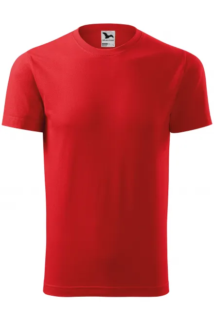 Lacné tričko s krátkym rukávom - červená, 4XL