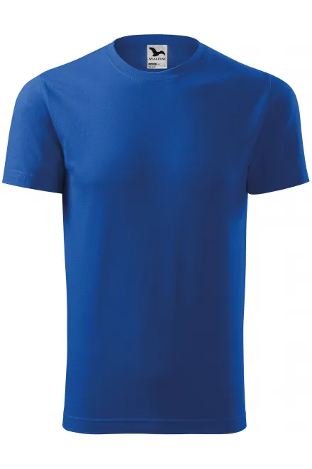Lacné tričko s krátkym rukávom - kráľovská modrá, 4XL