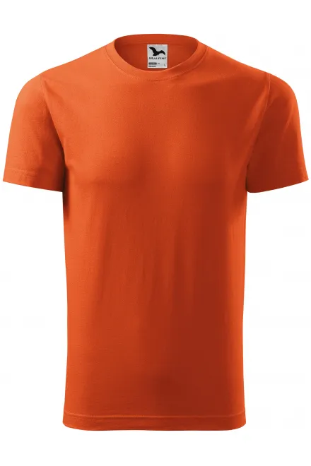 Lacné tričko s krátkym rukávom - oranžová, 4XL