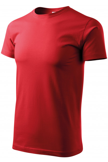Lacné tričko vyššej gramáže unisex, červená