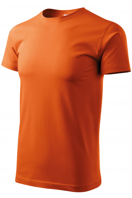 Lacné tričko vyššej gramáže unisex, oranžová