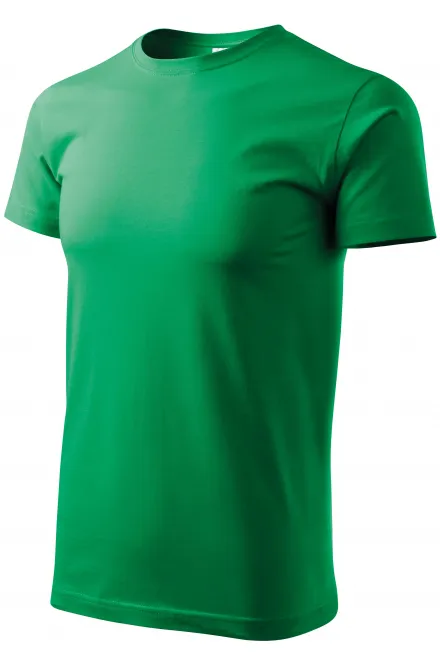 Lacné tričko vyššej gramáže unisex, trávová zelená