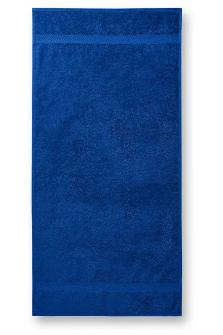 Lacný bavlnený uterák hrubší, kráľovská modrá