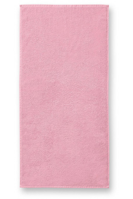Lacný bavlnený uterák, ružová