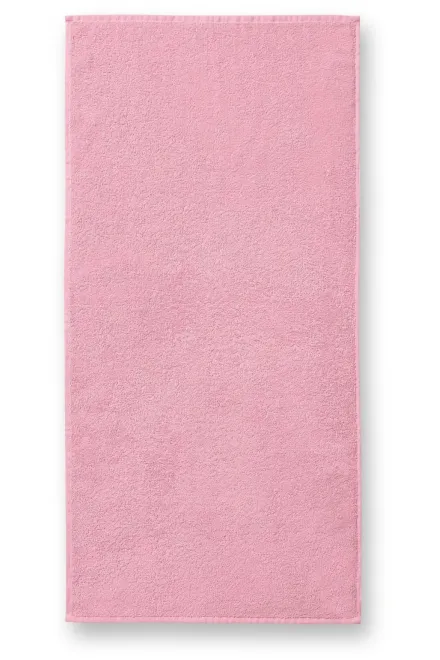 Lacný bavlnený uterák, ružová