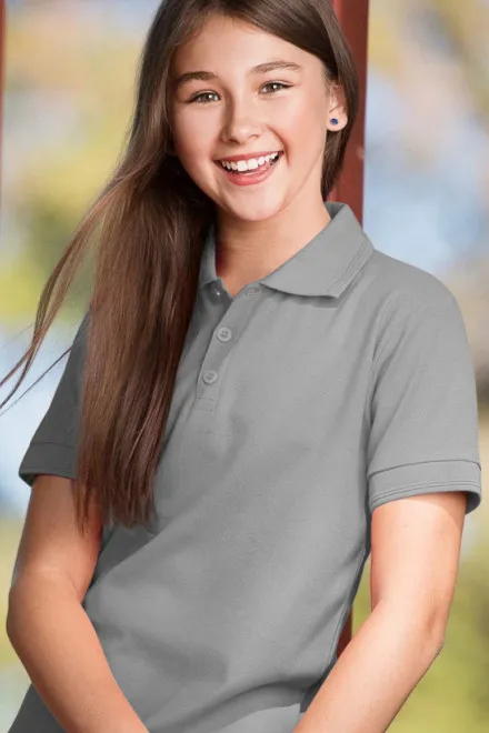 Lacná polokošela pre deti, tmavosivý melír