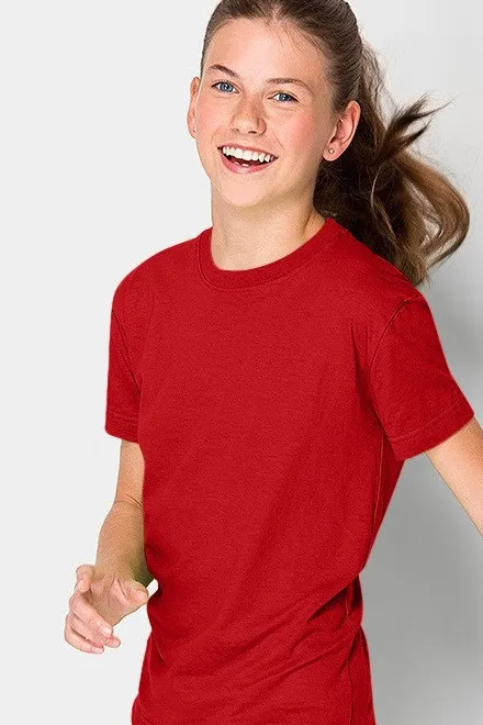 Lacné detské ľahké tričko, červená
