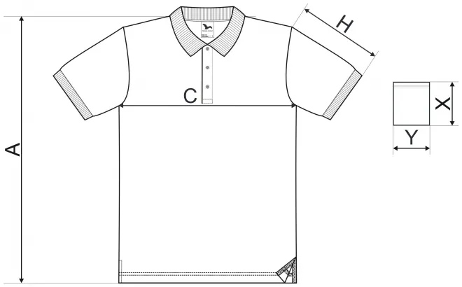 Lacná pánska elegantná polokošeľa - tabuľka veľkostí